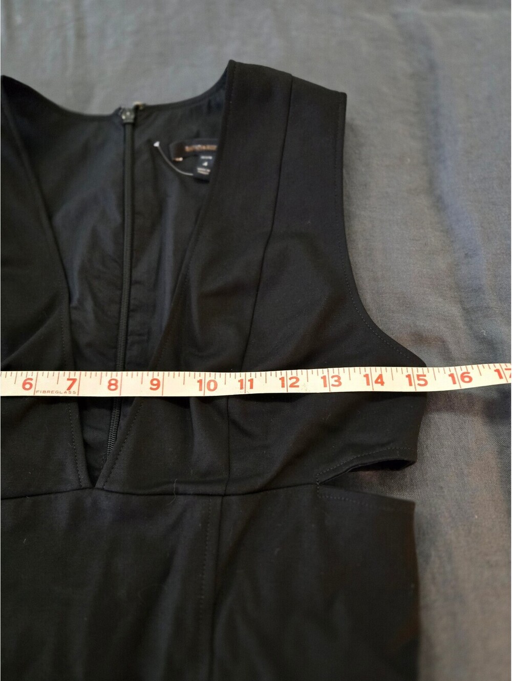 Banana Republic Anisa Cut-Out Mini Dress Black 4P NWOT party cocktail evening - Picture 7 of 8